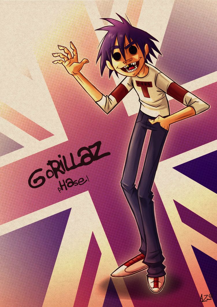 Featured image of post 2D Gorillaz Phase 1 Fanart