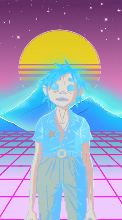 Featured image of post Aesthetic Vaporwave Gorillaz Wallpaper