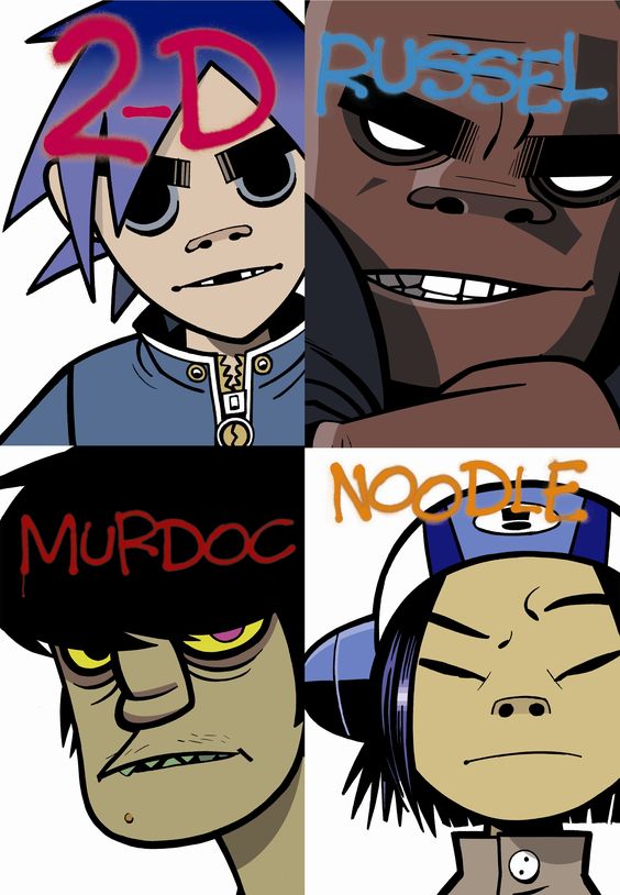 Featured image of post Gorillaz Animated Members Names