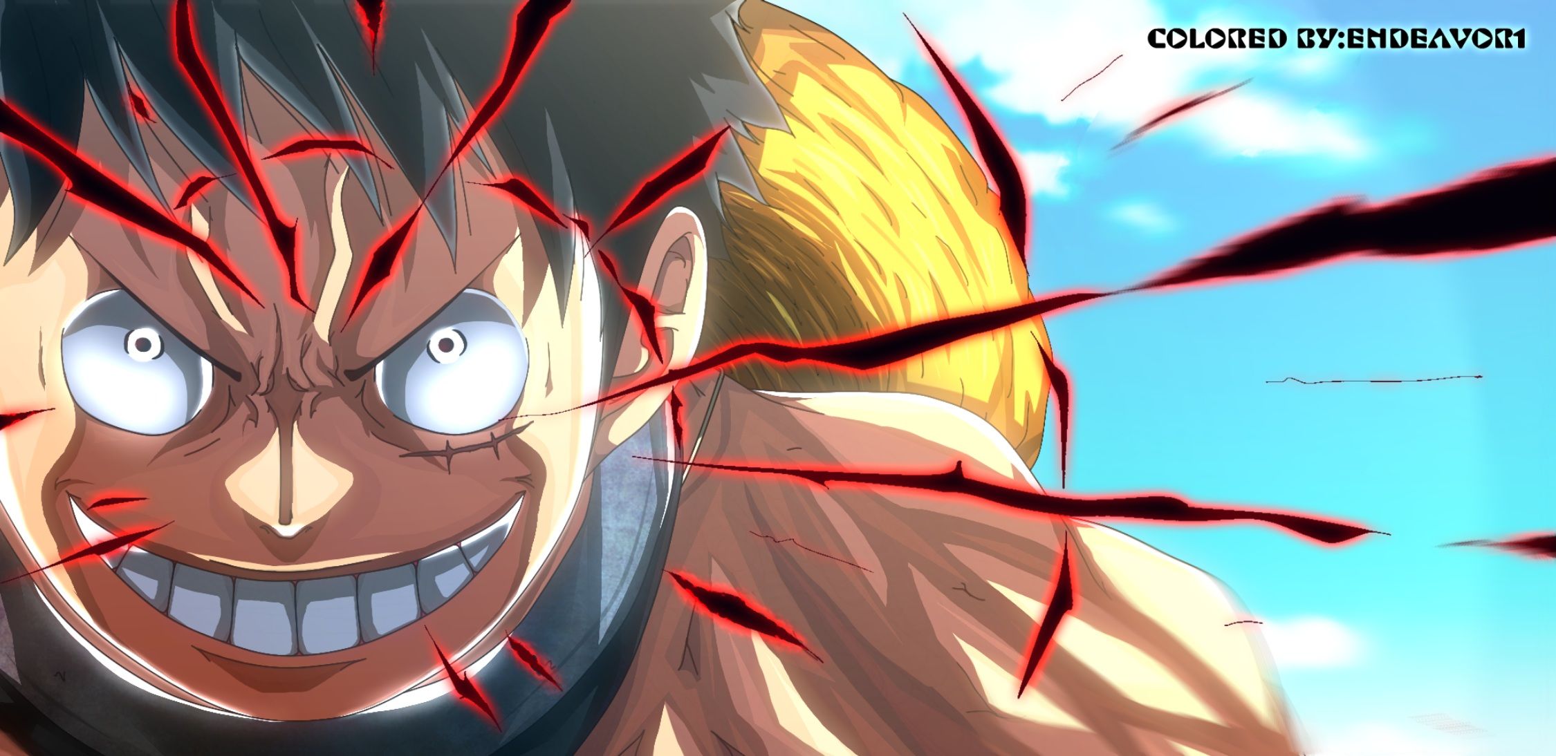 Featured image of post One Piece Luffy Haki Wallpaper