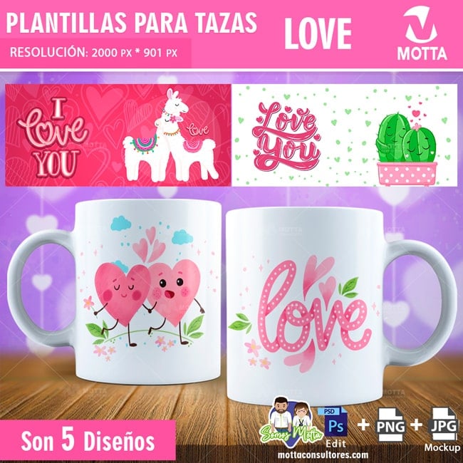 Featured image of post Plantillas De Amor Para Tazas Gratis Png